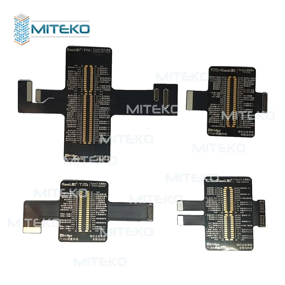 QianLi iBridge FPC Test Cable for iphone 6 6S 7 7P Motherboard Fault Checking Display Touch Front Rear Camera Fingerprint Touch 3