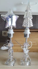 Lamp Light-Bulb Fireworks 3d-Decoration Edison Christmas-Tree Star Novelty Vintage E27 6w