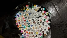 TouchFIVE 30/40/60/80/168 colores marcadores Manga dibujo marcadores de la pluma a base de Alcohol Sketch de Punta doble cepillo pluma pincel de suministros de arte