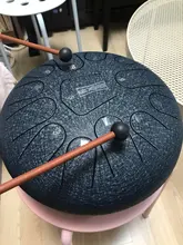 Drum Padded-Drum-Bag Meditation Mallets Steel Yoga 12inch Brand 13-Tone with Pair of