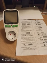 HiDANCE-medidores de potencia CA 220v, medidor de energía digital, medidor de vatios, UE, Analizador de toma de medición de coste de electricidad