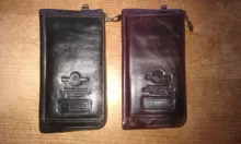 Rfid Wallet Purse Organizer Clutch Cell-Phone-Clutch-Bag Free-Engrave Long-Coin Genuine-Leather