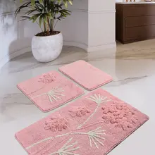 Коврик для ванной | коврик для ванной нескользящие Противоскользящие коврики орхидеи порошок 3л набор 60X100 cm-50X60 Cm-40X60 см