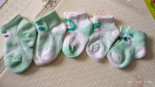 Calcetines de algodón suave para niños y niñas, medias de malla con dibujos animados, regalos para primavera y verano, 5 par/lote, CN