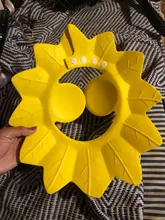 Gorro de baño seguro para niños, gorra suave de espuma ajustable para baño de bebé, protección para el pelo, 2021