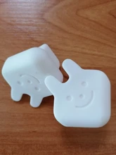 Protector de esquina de seguridad para bebé, Protector de silicona para esquina de la Mesa, cubierta de protección para bordes, anticolisión para niños, 2 uds.