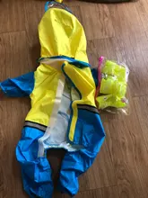Jumpsuit Raincoat Pet-Cloak Teddy Waterproof-Jacket HOOPET Dogs Chihuahua for Small Cat