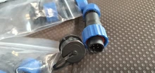 Conector a prueba de agua SP16 IP68, enchufe macho y hembra de 2/3/4/5/6/7/8/9 Pines, conector de Cable de montaje en Panel, enchufe de aviación