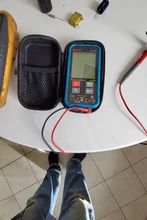 GVDA-multímetro Digital inteligente, probador de voltaje de 600V, Ture RMS AC DC NCV, Ohm, capacitancia Hz