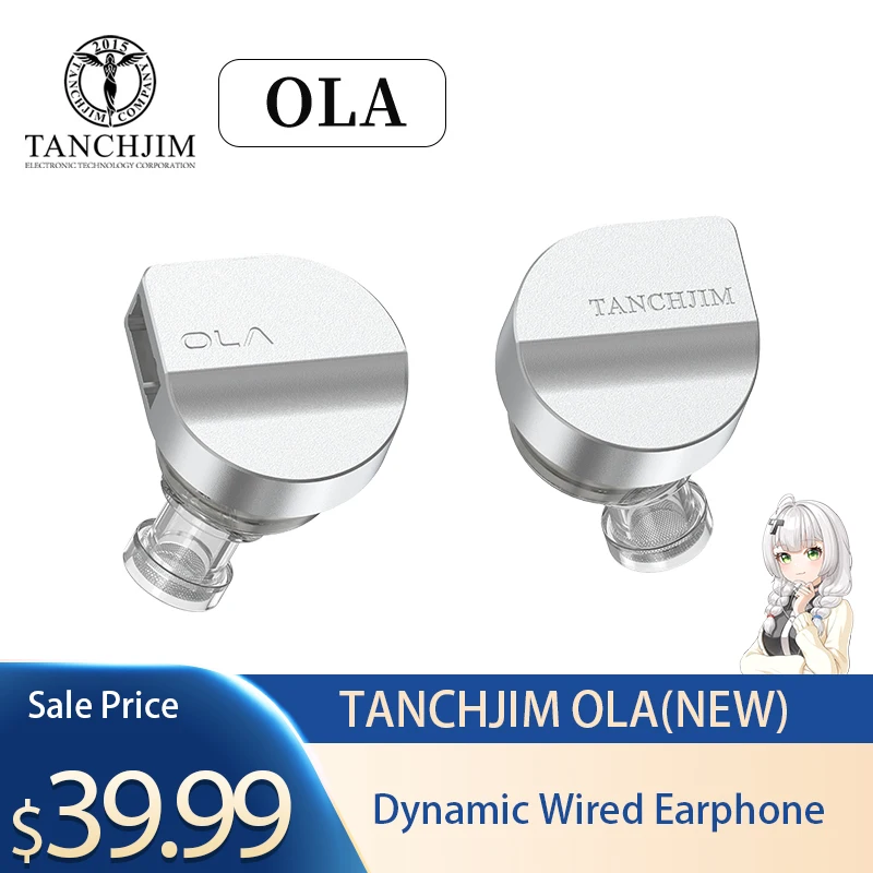 Проводные наушники-вкладыши TANCHJIM OLA игровые наушники HiFi музыкальные гарнитура