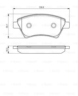 Колодки тормозные RENAULT KANGOO 01-/MEGANE II 02-/SCENIC II 03