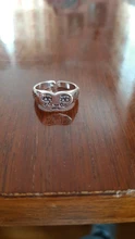 Anillos creativos de cara llorando para mujer, nueva moda, anillo ajustable, joyería para mujer, fiesta, Bar, Club nocturno, regalos del anillo Punk