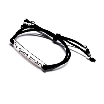 

Law silver bracelet 925m sheet I LOVE YOU rubber [AA9930GR] -Customizable-RECORDING INCLUDED IN THE PRICE