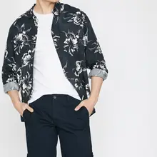 Хлопковые мужские темно-синие шорты с карманами 9YAM41496BW