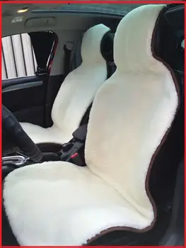 

Furseat fur cape on car seats made of artificial fur