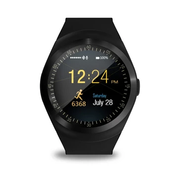 

2 Colors Convenient Waterproof Bluetooth Smart Wrist Watch Phone Mate SIM GSM Sport Records Practical for Android Phone
