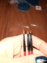 3 uds delineador para decoración de uñas, cepillo de rayas, pluma para pintar Flores, dibujo, imagen, esmalte de Gel acrílico UV, manicura, juego de herramientas de diseño de Tips
