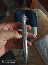 Herramienta de defensa Personal de alta calidad, bolígrafo táctico de autodefensa, multiusos, de aluminio, antideslizante, portátil, para exteriores, EDC