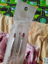 Juego de Herramientas de manicura, trazador de líneas de pintura, brochas de dibujo de flores, lápiz para dibujar pétalos, Gel UV para arte de uñas superior redondo de Metal, 3 uds.