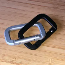 5 uds. De anillos ovalados de resorte de puerta chapados en aleación de aluminio, bolsa de hebillas de cinturón, Clips de mosquetón, Monederos, bolsos ovalados, gatillo rápido