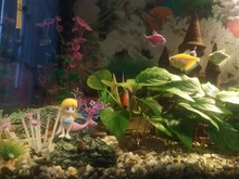 Desk-Decoration-Accessories Fish-Tank Cute Mermaid-Ornament Aquarium 1pc Little