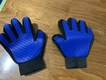 Goma de moda-cepillo para baño de Mascota, guante de silicona de Protección Ambiental para masaje de mascotas, guante de aseo para mascotas, suministros para mascotas gatos