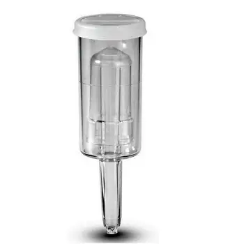 

Cylindrical collapsible hydraulic shutter with sealing rubber band