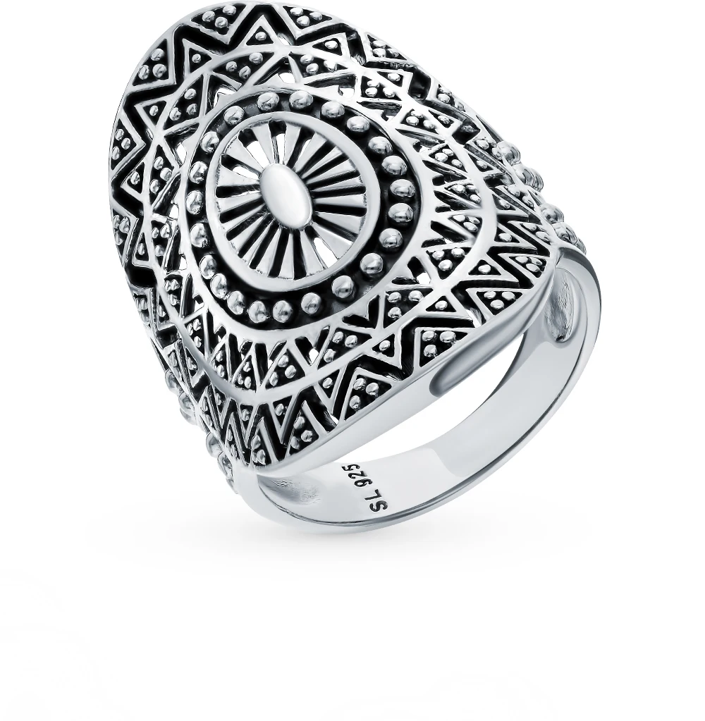 Серебряное кольцо SUNLIGHT проба 925