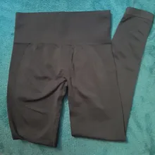 Las mujeres de cintura alta sin polainas fitness deporte Fitness pantalones de gimnasia de carrera energía deporte Leggings de niña
