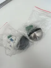 NAIERDI-Tope de puerta de goma de acero inoxidable, soportes de puerta sin clavos montados en el suelo, sin adhesivo, 7 colores