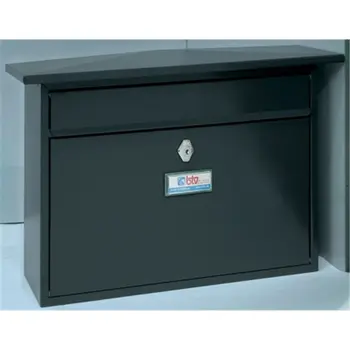 

MAILBOX STEEL OUTDOOR MOD. BERLIN BLACK 02184