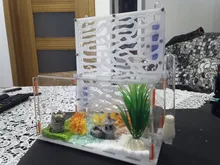 6 capas de hormiga de la humedad área de alimentación granja acrílica de hormigas de Villa nidos de hormiga villa Pet avanzada manía casa hormigas