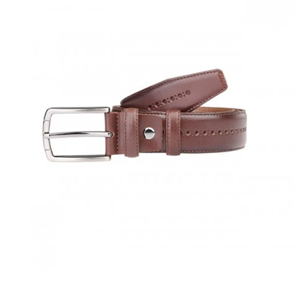 

Mid Pattern Brown Genuine Leather Belt. Turkish Quality 100% Leather.