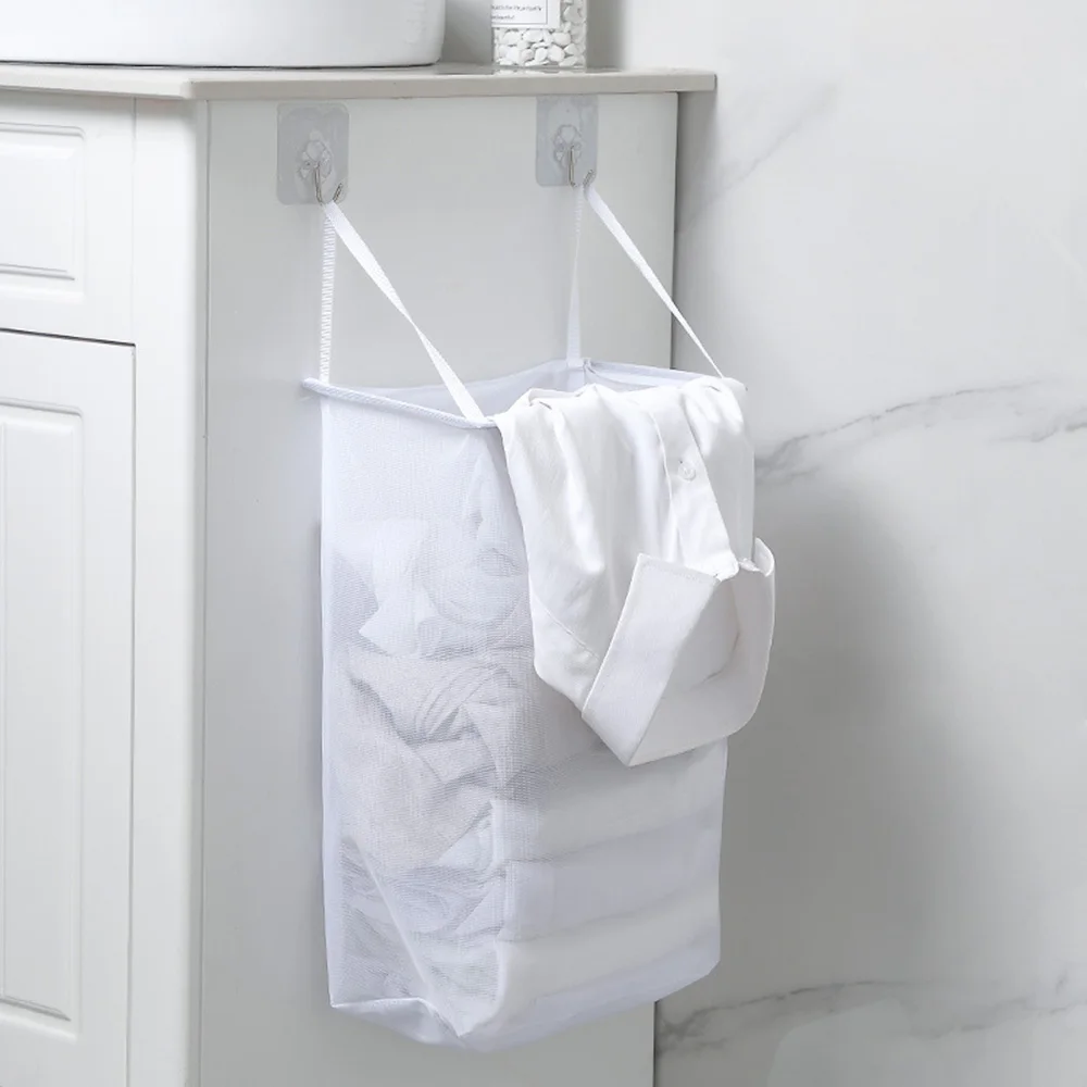 White-Wall-Hanging-Hamper-Bathroom-Paste-Dirty-Clothes-Storage-Basket-Bathroom-Simple-Laundry-Basket-Dirty-Clothes (2)