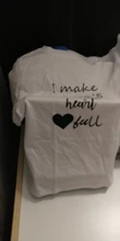 Camiseta a juego de my heart is full family, ropa con estampado completo de corazón para mamá e hijo