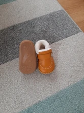Toddler Boots Shoes Baby-Girls Winter Genuine-Leather Infant Boys Warm Plush Soft-Bottom