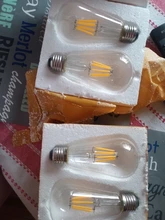 Bulb-Lamp Light-Bulb Candle-Light Filament E14 G125 Edison Led A60 C35 E27 Vintage Retro