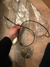 Pendant-Lights Hanging-Lamp Hoop Glass-Ball Industrial-Decor Gold Living-Room Modern Led