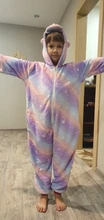 Pajamas Costume Sleepwear Onesies Blanket Unicorn Dinosaur Panda Stich Kigurumi Girls
