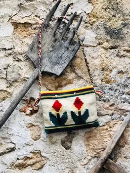 

North Turkish Woven Antolian Rug Handbag