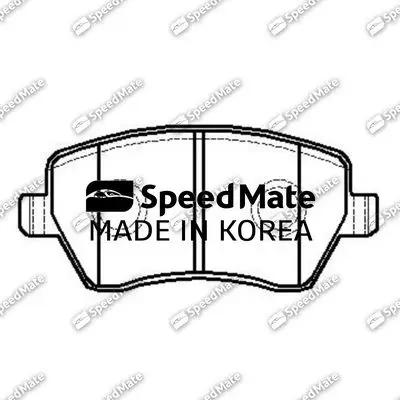 Колодки RENAULT DUSTER(HSA/M)(1,6)/LADA LARGUS SPEEDMATE SM-BP
