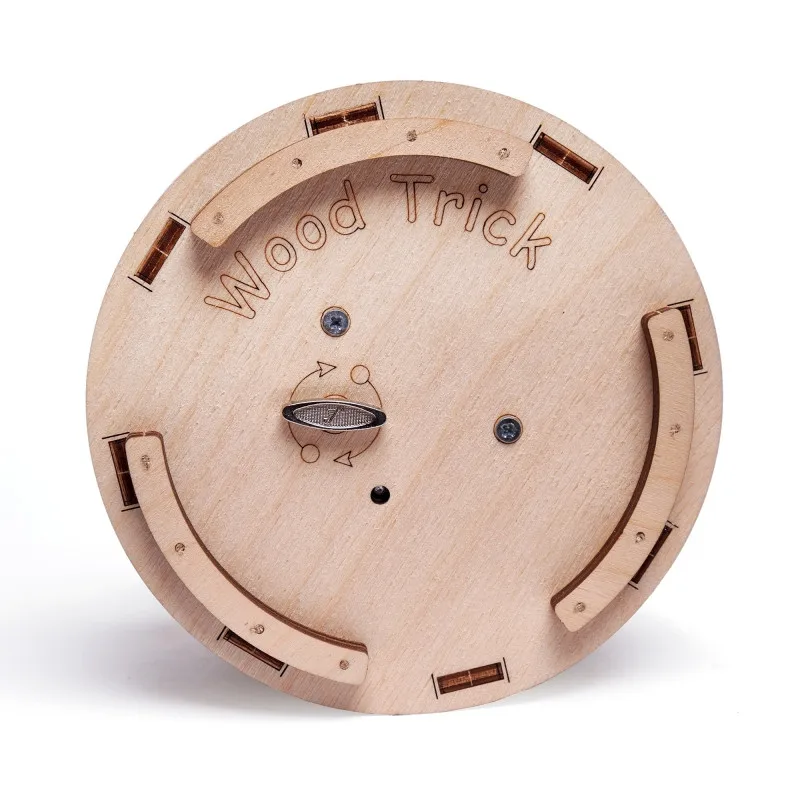 Сборная музыкальная шкатулка Wood Trick Танцующие балерины|Деревянные конструкторы|