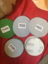 25 uds. Almohadillas de lijado de velcro de 3 pulgadas 1000 2000 3000 4000 5000 discos de lijado de papel de arena para pulir Herramientas de limpieza de ruedas