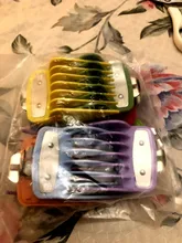 Peine guía de metal de varios tamaños, corte limitado, herramienta de corte de pelo, alta calidad, de colores, completamente nuevo