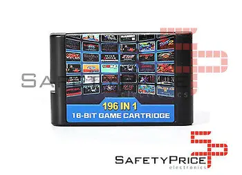 

Sega Mega Drive 196 in 1 Sunset Riders, Street of Rage 3, Alien Soldier