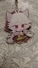 Anime Keychain Pendant Paimon-Player Gift Cute Bag Venti Diluc Klee Genshin Impact Womens