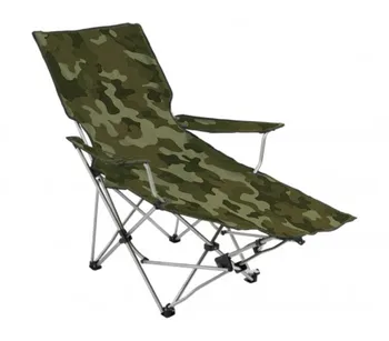 

391808 folding chair model camouflage with footrest ONSHORE camping or garden