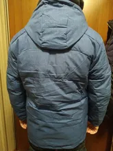 Chaqueta de plumón de pato con capucha para hombre, Parkas de invierno, chaqueta de plumón de pato blanco de 20 grados, exterior grueso, cálido, acolchado, M-4XL de gran tamaño