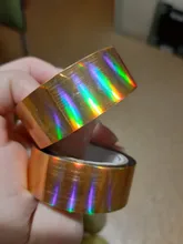 Cinta de papel de aluminio láser de calidad, álbum para recortes de fotos, cinta decorativa de 10m para la escuela y la Oficina