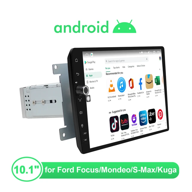 Joying 10 Inch Multimedia Car Radio Stereo For Ford Focus Mondeo S-max Kuga  Wireless Android Auto Carplay Plug And Play - Car Multimedia Player -  AliExpress